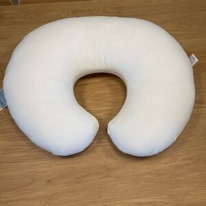 Boppy pillow with white cover - like new